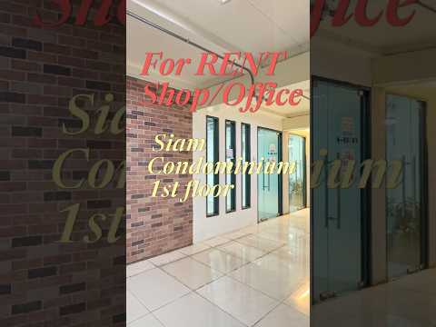 🔥For Rent, Shop/office under a condo🔥Siam Condominium, 1st floor (2-story unit), total area 120 sq.m. next to Central Rama 9, walkable to MRT Rama 9 (250 meters) – รูปที่ 3