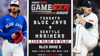 LIVE Blue Jays vs. Mariners Play-by-Play: ALCS GAME 5