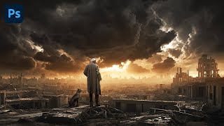 Create a Post-Apocalyptic Scene in Photoshop - Photo Manipulation Tutorial