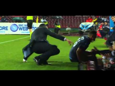 Giandomenico Mesto tackle on Andrea Stramaccioni SSC Napoli vs Udinese 22 01 20