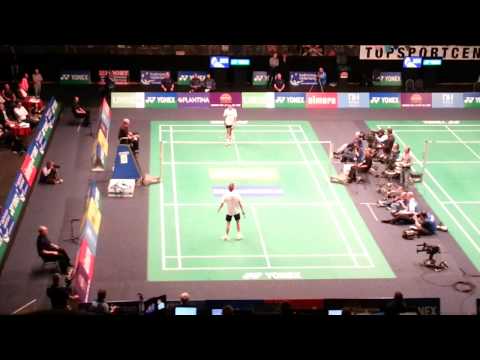 Afscheidswedstrijd Dicky Palyama vs Peter Gade - Yonex Dutch Open 2013