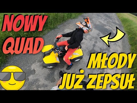 KUPILIŚMY NOWEGO QUADA ! Młody już zepsuł ! Ta wspaniała maszyna to Suzuki LT 50 2t