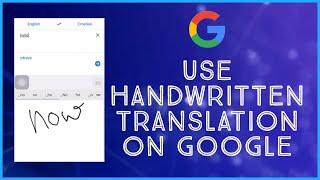How To Use Handwritten Translation on Google Translate Instantly (2022)