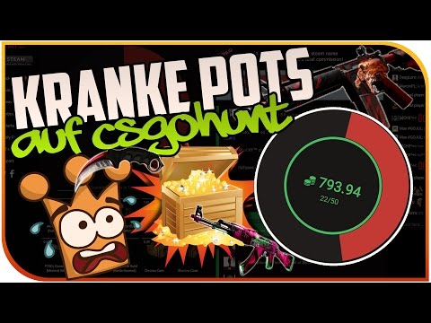 800$ Jackpot CS:GO Gambling auf CSGOHUNT Heftige Pots mit Jorgo