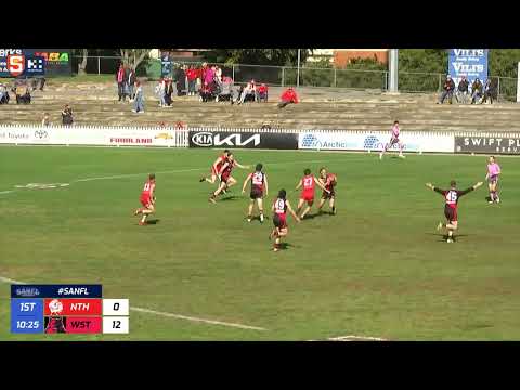 Rd 18 SANFL Snapshot - West's Lachie Squire snaps after turnover