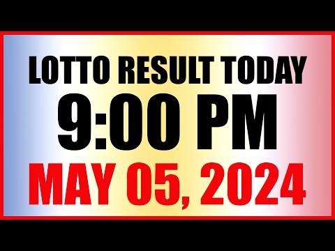 Lotto Result Today 9pm Draw May 5, 2024 Swertres Ez2 Pcso