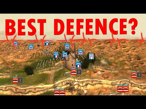 The Great War Western Front Guide on Best defense with Trenches, Machine guns & barbed wire