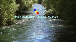30-minute Music Meditation Relaxing Alpha Waves Study learning Mood elevation