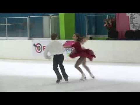 6 K. HAWAYEK / J. BAKER (USA) - ISU JGP Mexico Cup 2013 Junior Ice Dance Free Dance