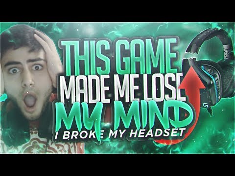 Yassuo | THIS GAME MADE ME LOSE MY MIND! (I BROKE MY HEADSET!!!)