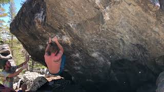 Video thumbnail de Meadow Roof, V8. Way Lake