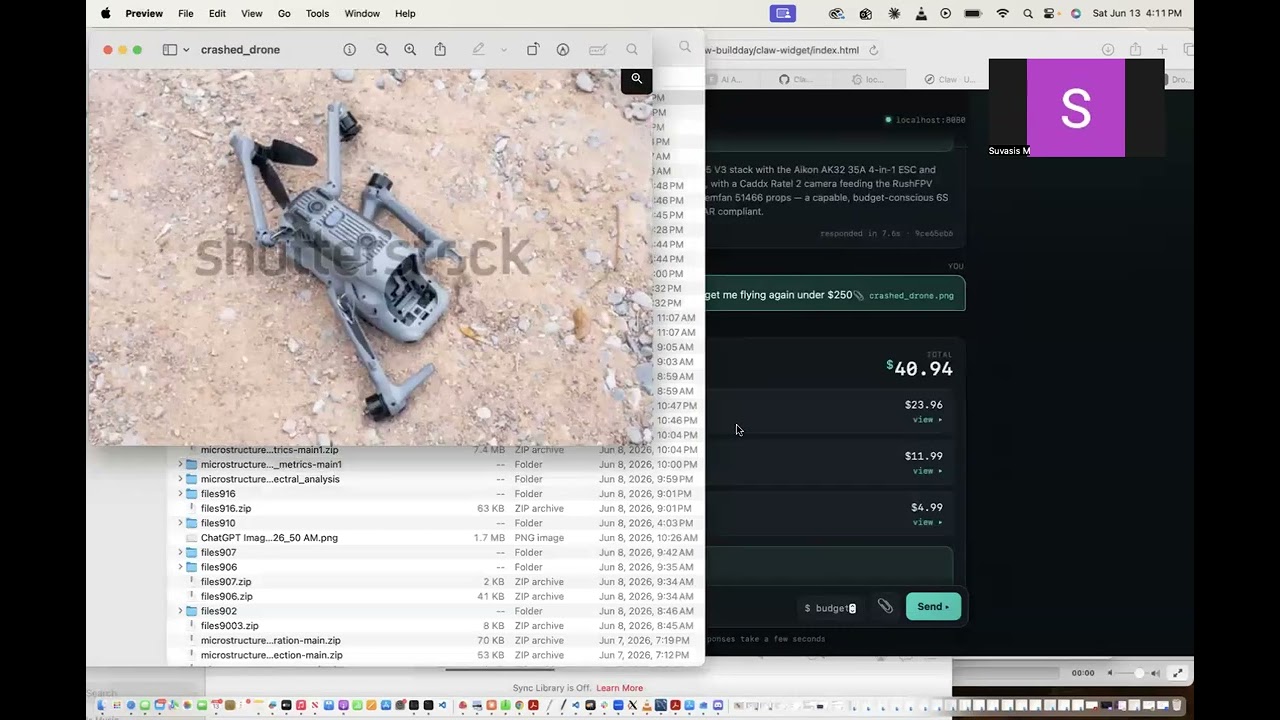 Claw — UAV procurement co-pilot project preview