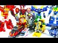 HelloCarbot ProudZ StarBlaster BrayRoad MahaPeace GiantSaver RescueEngine 2 In 1 Transformation