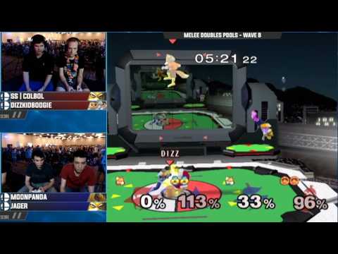 Smash n Splash 3 - SS | Colbol & dizzkidboogie vs. MoonPanda & Jager - SSBM - Doubles Pools
