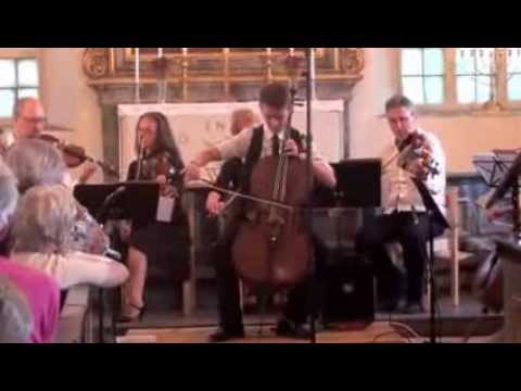 Daniel Thorell (15) plays Hungarian Rhapsody op 68 by D. Popper with string orchestra