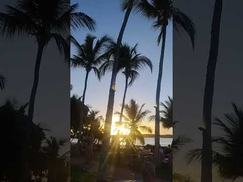 Por do Sol no Resort Arraial D'ajuda - Porto Seguro - BA.