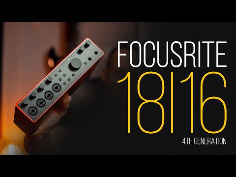 Обзор аудиоинтерфейса Focusrite Scarlett 18i16 4th Gen