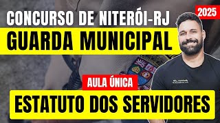 Statute of civil servants of Niterói-RJ (2025) - Municipal legislation for the Civil Guard compet...