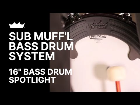 Sub Muff'l Bass Drum System - 16" Bass Drum Spotlight | Remo
