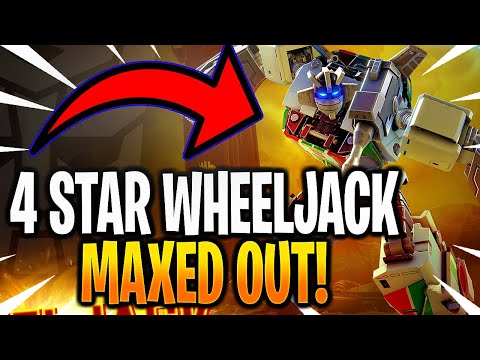 *NEW* 4 STAR MAXED OUT WHEELJACK! - Transformers: Forged To Fight