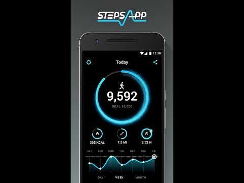 StepsApp – Step Counter video