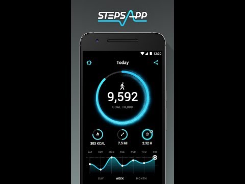 StepsApp – Step Counter Video