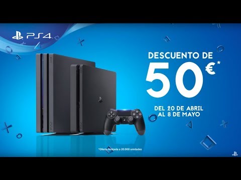 Ahora tu PS4 con 50€ de descuento