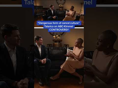 'Dangerous form of cancel culture': Talarico on ABC-Kimmel CONTROVERSY