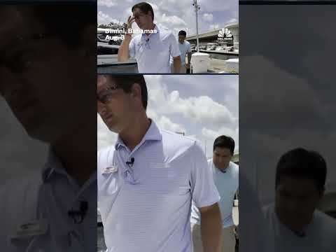 Americans rescued from seaplane after crash into dock in the Bahamas
