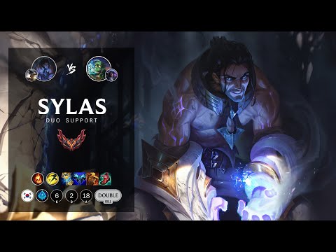 Sylas Support vs Amumu - KR Grandmaster Patch 12.19