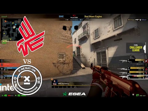 BAD NEWS EAGLES vs 9INE - ESL CL - HIGHLIGHTS