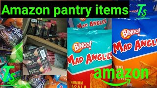 Amazon pantry items।।Bingo Mad angle।।toffee।।Dark fantasy।।tata salt।।etc.@Technical Singh#amazon