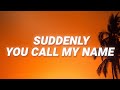 Lizz Robinett Suddenly You Call My Name Renai Circulation English Lyrics