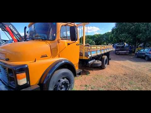 CAMINHÃO MERCEDES-BENZ L 1113 ANO 1980 CARROCERIA ID: #3613153