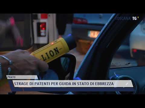 2021-11-22 PRATO - STRAGE DI PATENTI PER GUIDA IN STATO DI EBBREZZA