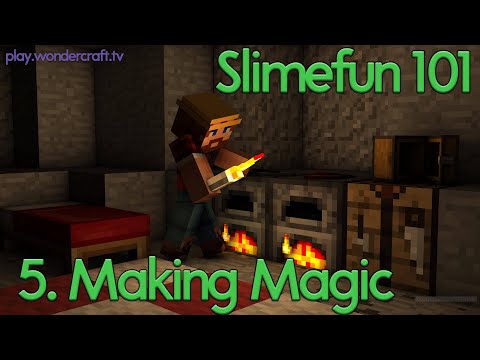 Slimefun Tutorial 101 - 5  Making Magic