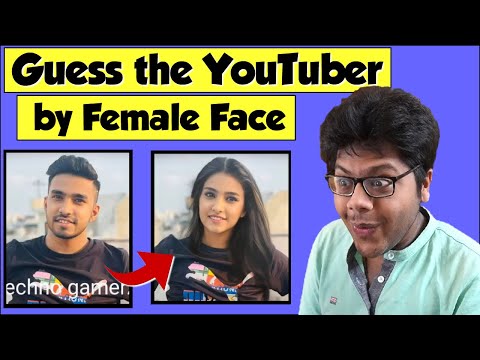 Guess the YOUTUBER by their FEMALE face challenge 😂