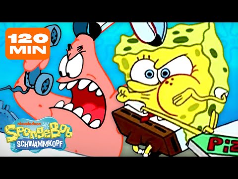 SpongeBobs witzigste Folgen aller Zeiten 😂 | 120-Minuten-Compilation | SpongeBob Schwammkopf