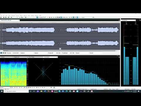 Sony Sound Forge 12  LP visualizations
