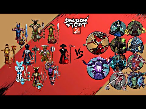 All Mythical Set vs Underworld Boss || Shadow Fight 2