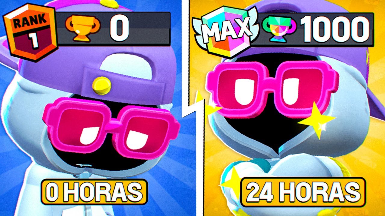 Foram 24 Horas em Busca dos 1.000 Troféus no Novo Brawler Shade no Brawl Stars