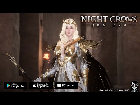 NIGHT CROWS - Official Launch Korea Gameplay Android APK iOS - YouTube
