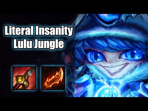 Going Insane with Lulu Jungle - Bloodrazor Lulu Jungle Full Game - Off Meta League of Legends