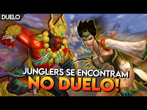 QUANDO OS JUNGLERS SE ENCONTRAM NO DUELO! RAVANA - Ranked Duel - Smite BR