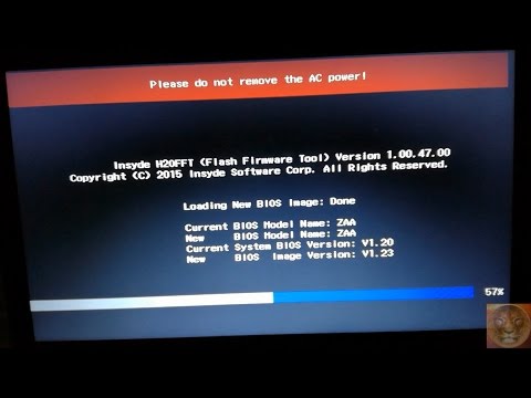 How to update BIOS on Acer Aspire E5-575G-5576 notebook