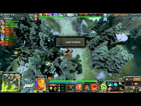 TI3 Western quali - EG vs Mouz game 1