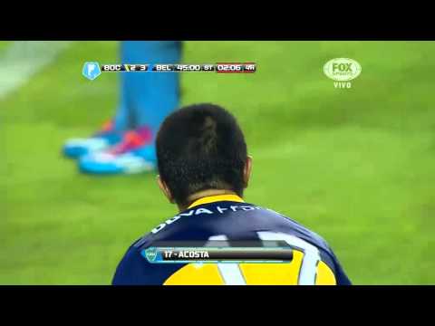 Boca 2 - Belgrano 3 Gol Luciano Acosta / Fecha 2 - Torneo Final 2014