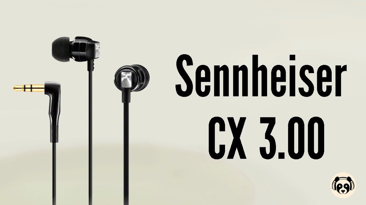 Наушники Sennheiser CX 3.00 черные