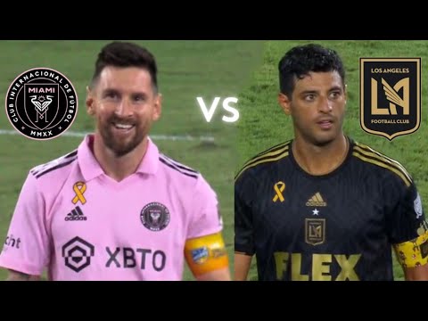 Lionel Messi 2 Assists & Carlos Vela 1 Assist - Inter Miami CF vs LAFC 03/09/2023