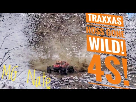 It's Alive! The Traxxas Hoss on 4s!